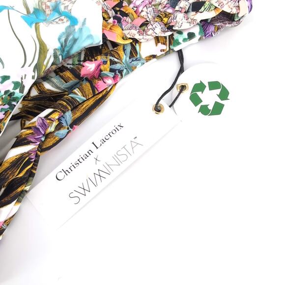 Swiminista Christian Lacroix Daring Bikini Josephine Is Busy Print NWT - Size XS - Picture 12 of 16
